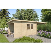 26 % Discount! Fjordholz Gartenhütten Modell Carla 28 B 24m²