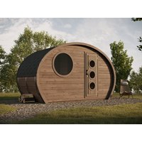 26 % Discount! Ovales Camping Fass Modell Frodo 195 Thermo 15m²