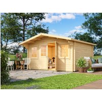 26 % Discount! Fjordholz Gartenhütten Modell Berlin 70 B Classic 24m²