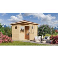26 % Discount! Fjordholz Gartenhütten Modell Nelly 28 C 9m²