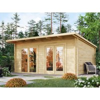 26 % Discount! Fjordholz Gartenhütten Modell Berlin 70 D Modern mit 30m²