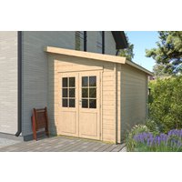 26 % Discount! Gartenhütten Modell Pulti 44 F 6m²