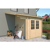 26 % Discount! Gartenhütten Modell Pulti 44 G 6m²