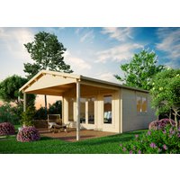 26 % Discount! Gartenhütten Modell Julia 70 D 15m²