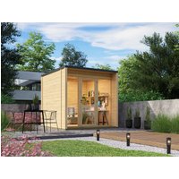 26 % Discount! Fjordholz Gartenhütten Modell Office Box Größe S nat 6m²
