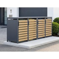 31 % Discount! StarLine 4er Mülltonnenbox Modell Velaro 240 L