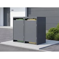 31 % Discount! StarLine 2er Mülltonnenbox Modell Designo 240 L
