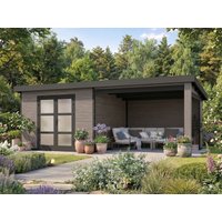 26 % Discount! WPC Gartenhütten mit Lounge Modell FineLine 16,90 m² 15m²