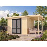 26 % Discount! Fjordholz Gartenhütten Modell Alu Line 28-B 9m²