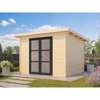 26 % Discount! Fjordholz Gartenhütten Modell Alu Line 28-A 9m²