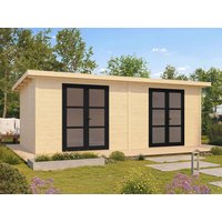 26 % Discount! Fjordholz Gartenhütten Modell Alu Line 28-H 18m²