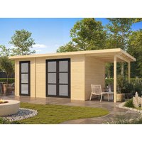 26 % Discount! Fjordholz Gartenhütten Modell Alu Line 28-G 16m²