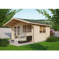 26 % Discount! Gartenhütten Modell Carl 40 B / natur 12m²