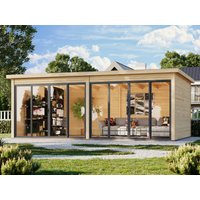 26 % Discount! Fjordholz Gartenhütten Modell Office IsoSlide 11 24m²